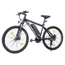 Touroll U1 Vélo VTT électrique 26pouces tout-terrain avec moteur 250W,