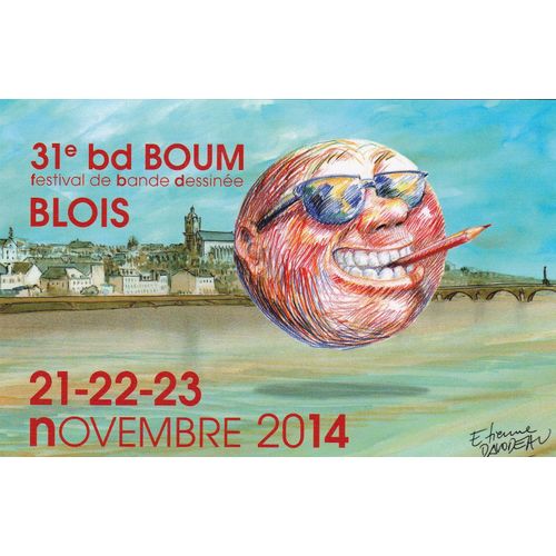 Carte Postale Davodeau Etienne Festival Bd Blois 2014 (Les Ignorants)