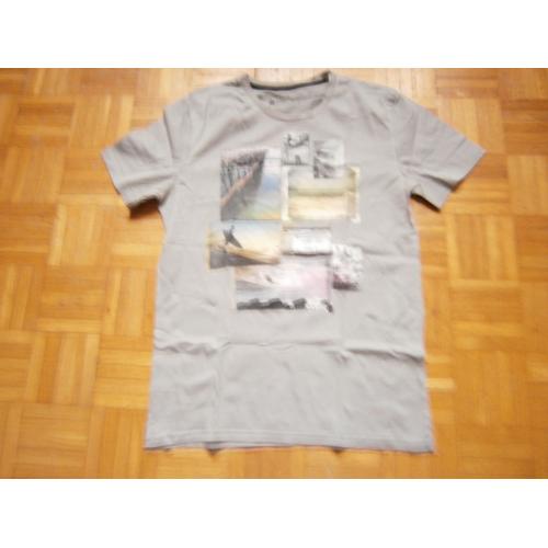 T-Shirt Manches Courtes Gris Taille M Marque Oxbow 
