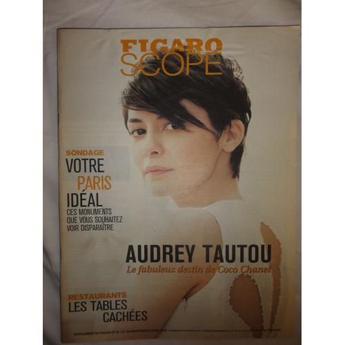 Figaroscope 20133 Audrey Tautou
