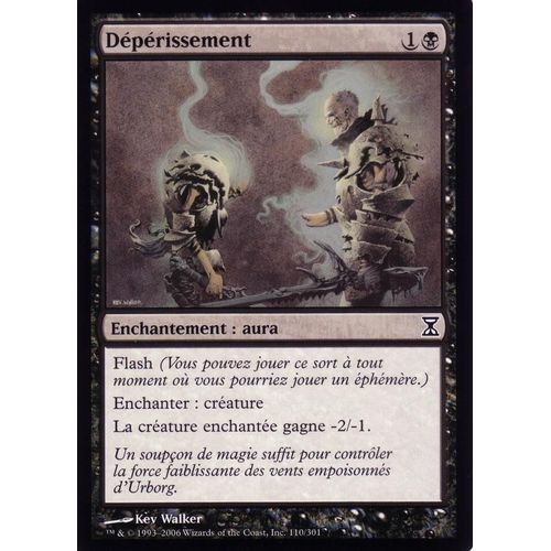 Dépérissement  Foil - Spirale Temporelle Vf 