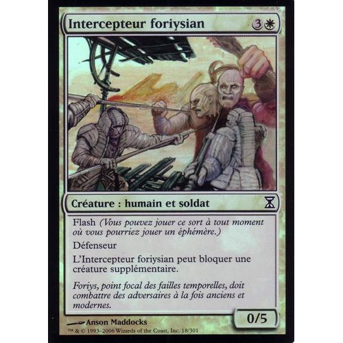 Intercepteur Foriysian Foil - Spirale Temporelle Vf 