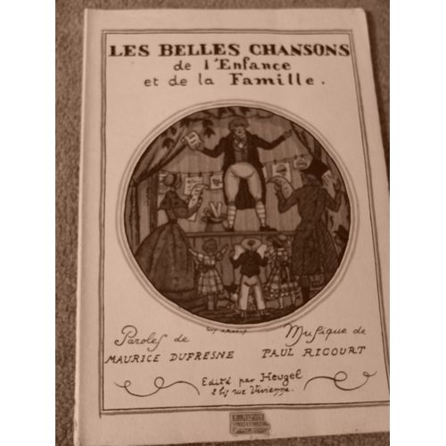 Les Belles Chansons De L'enfance Et De La Famille
