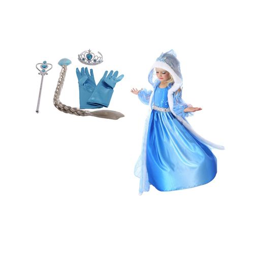 Panoplie Robe Elsa La Reine Des Neiges