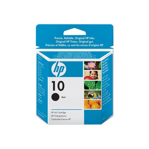 HP 10 - 69 ml - noir - originale - cartouche d'encre - pour Business Inkjet 1000, 1200, 2300, 2800; DesignJet 110, 500, 70, 820; Officejet Pro K850