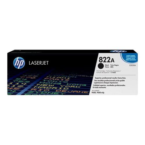 HP 822A - Noir - originale - LaserJet - cartouche de toner (C8550A) - pour Color LaserJet 9500gp, 9500hdn, 9500mfp, 9500n