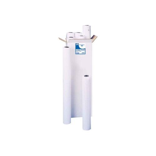 Exacompta - Papier Ordinaire - Blanc - Rouleau (91,4 Cm X 50 M) - 80 G/M² - 6 Rouleau(X)