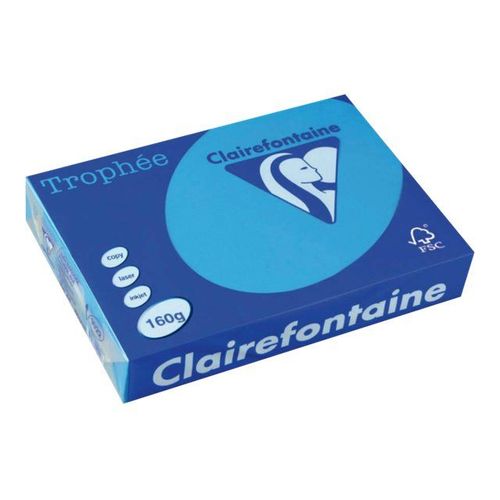 Clairefontaine Trophee - Papier Ordinaire - Rose Fuchsia - A4 (210 X 297 Mm) - 160 G/M² - 250 Feuille(S)