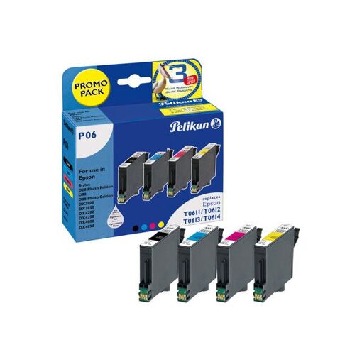 Pelikan Promo Pack P06 - Pack de 4 - noir,