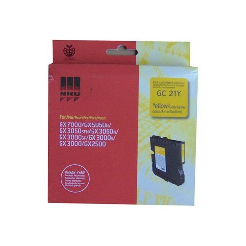 Ricoh GC 21Y - Jaune - originale - cartouche d'encre - pour Ricoh Aficio GX3000, Aficio GX3050, Aficio GX5050, GX2500, GX3050, GX7000
