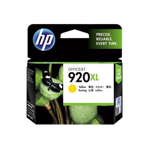HP 920XL - À rendement élevé - jaune - originale - cartouche d'encre - pour Officejet 6000, 6000 E609a, 6500, 6500 E709a, 6500A, 6500A E710a, 7000 E809a, 7500A