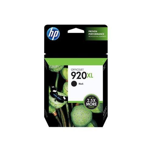 HP 920XL - À rendement élevé - noir - originale - cartouche d'encre - pour Officejet 6000, 6000 E609a, 6500, 6500 E709a, 6500A, 6500A E710a, 7000 E809a, 7500A