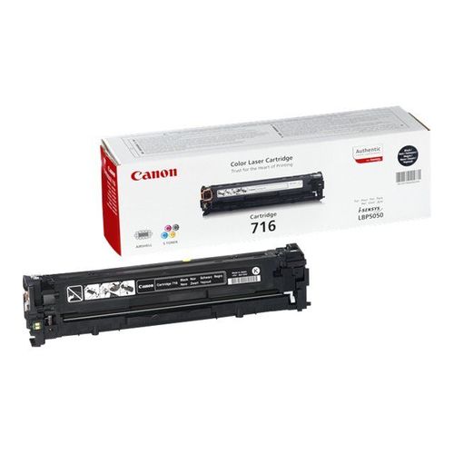Canon 716 Black - Noir - originale - cartouche de toner - pour i-SENSYS LBP5050, LBP5050N, MF8030CN, MF8040Cn, MF8050CN, MF8080Cw