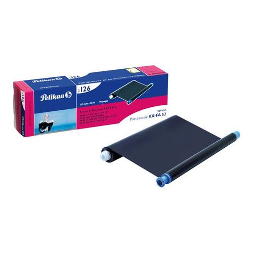Pelikan 2126 - 1 - noir - recharge ruban d'encre d'imprimante (transfert thermique) - pour Panasonic KX-FC225, FP205, KX-FP205