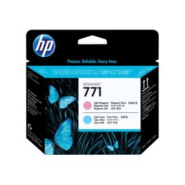 HP 771 - Magenta clair, cyan clair - tête d'impression - pour DesignJet Z6200, Z6600 Production Printer, Z6800 Photo Production Printer
