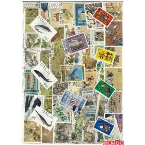 Chine Lot De 300 Timbres Obliteres Differents