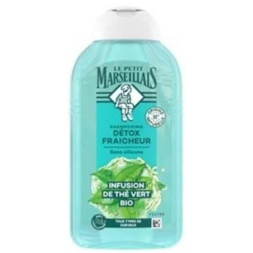 Shampooing Détox Fraicheur Infusion De Thé Vert Bio Le Petit Marseillais 250ml 