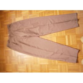 Pantalon A Pinces Marron Taille 44 Marque Burton