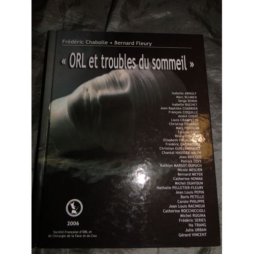 Orl Et Troubles Du Sommeil Oto Rhino Laryngologie 