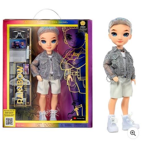 Rainbow High Fashion Doll Series 5 - Aidan Russell (Purple)