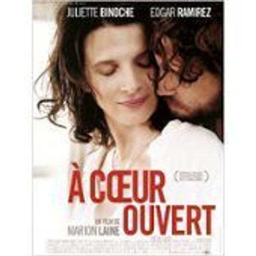 A Coeur Ouvert - Marion Laine - Juliette Binoche - Affiche De Cinéma Pliée 120x160 Cm