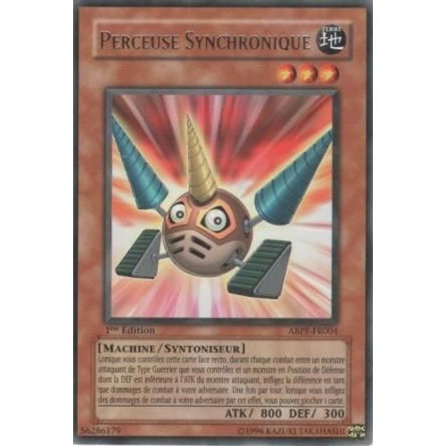 Carte Yu-Gi-Oh! "Perceuse Synchronique" Rare Abpf-Fr004