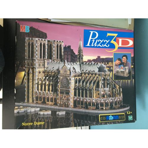 Puzzle 3d /Puzz3d Mb Notre Dame 366 Pièces
