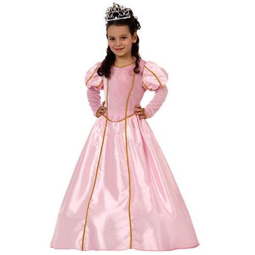 Déguisement Princesse Rose Fille Taille 10/12 Ans