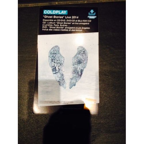 Coldplay Ghost Stories Live 2014 Plv Fnac France