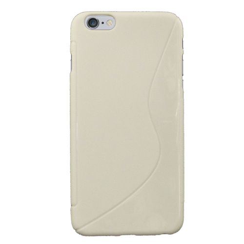 Pour Apple Iphone 6 Plus : Etui Silicone Protection Blanc