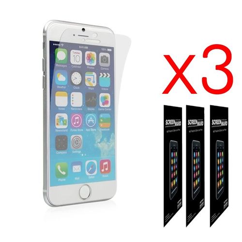 Pour Apple Iphone 6 Plus : Lot 3 Films Protection Ecran Transparent