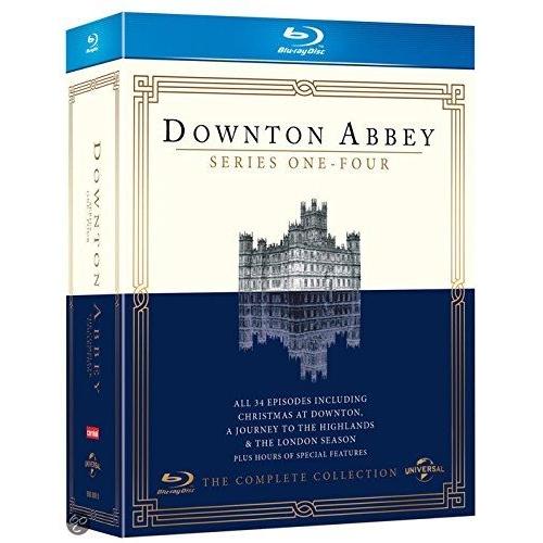 Downton Abbey - Coffret Intégrale Saisons 1 À 4 [Blu-Ray] [Import Belge]