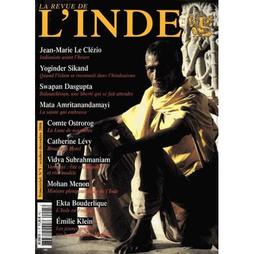 La Revue De L'inde N° 5, Octobre-Décembre 2006