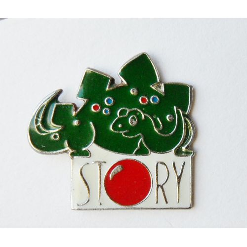 Pin's Story Dinosaure 