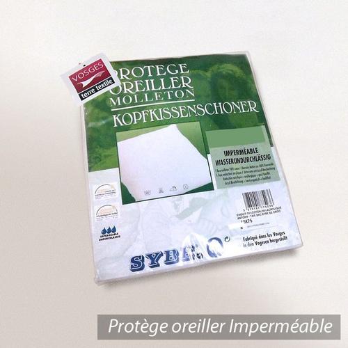 Housse De Protection Oreiller Imperméable 80x80 Cm Antony Molleton Enduction Acrylique