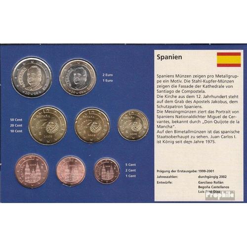 Espagne 2008 Série De Monnaies Fleur De Coin 2008 Euro-Après Enquête