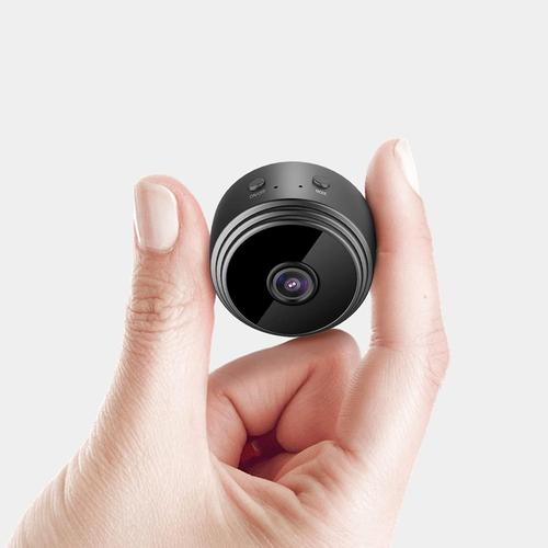 Mini caméra WiFi, Webcam sans fil sécurité complète à domicile Micro caméra enregistreur Audio vidéo caméscope Micro caméra intelligente