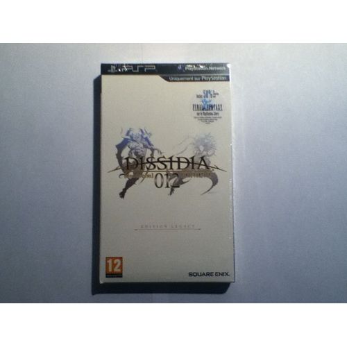 Dissidia 012 [Duodecim] Final Fantasy - Edition Legacy Psp
