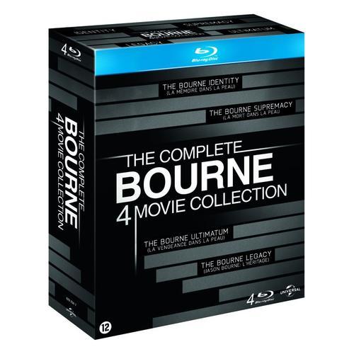 Jason Bourne : L'intégrale 1 À 4 - Coffret 4 Blu-Ray