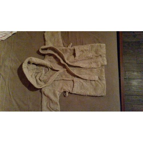 Peignoir Carre Blanc 2 Ans - Cigogne