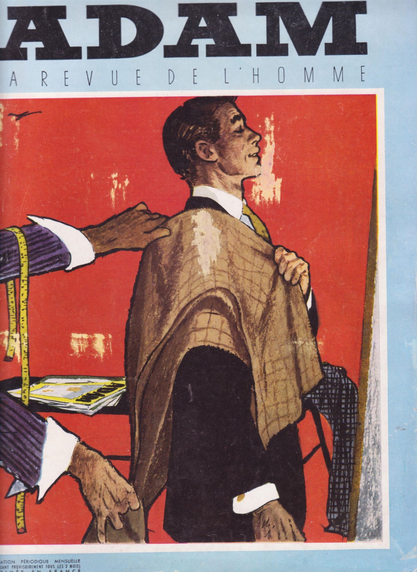 ADAM: La revue de l'homme 1956年3月号 洋書 50s ADAM La revue de l'homme フランス 雑誌 - メルカリ