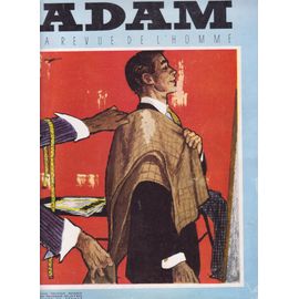 ADAM: La revue de l'homme 1956年3月号 洋書 ADAM: La revue de l´homme 1956年3月号 洋書