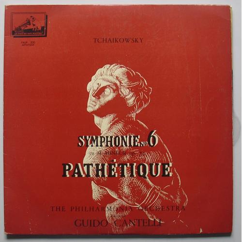 Disque Vinyle 33t Symphonie N° 6 En Si Mineur Op 74 Pathetique. Par The Philharmonia Orchestra Sous Al Direction De Guido Cantelli