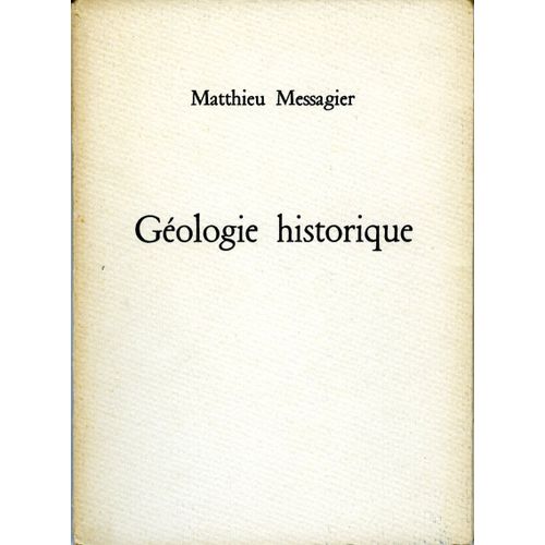Géologie Historique