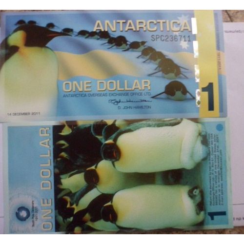 Antarctica 1 Dollar 2011  Unc / Neuf !!