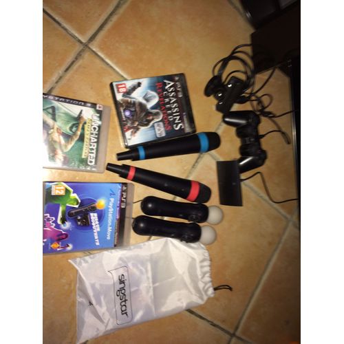 Ps3 Slim 320 Go Cfw 4.65 + 15  Jeux Et Accessoires