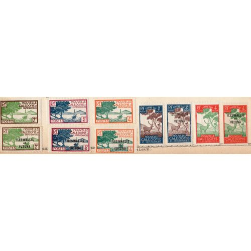 Série De 10 Timbres Nouvelle Calédonie 1928