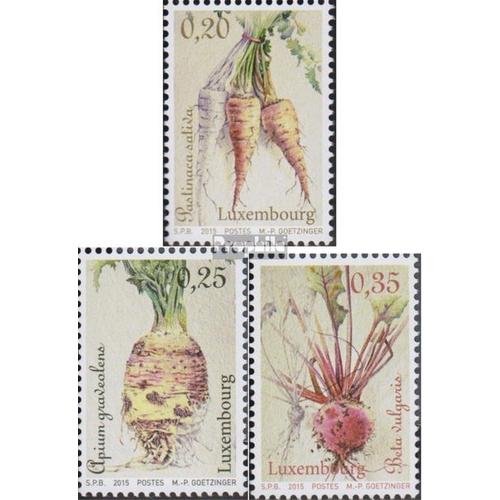 Luxembourg 2058-2060 (Complète Edition) Neuf Avec Gomme Originale 2015 Vieux Gemüsesorten