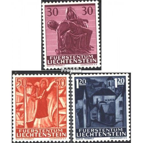 Liechtenstein 424-426 (Édition Complète) Oblitéré 1962 Noël