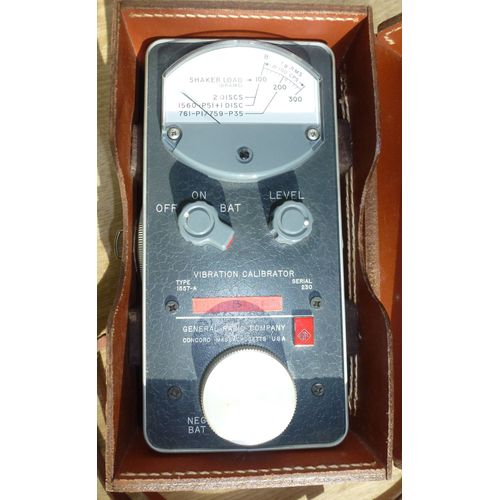 Calibreur de vibration Genrad 1557-A